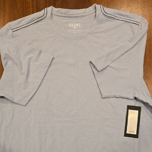 RHONE Arctic Blue Crewneck Short Sleeve Origin Tee